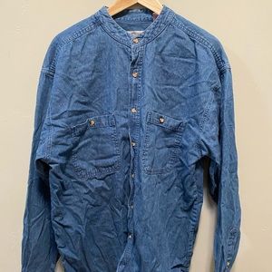 Men’s Denim Button up